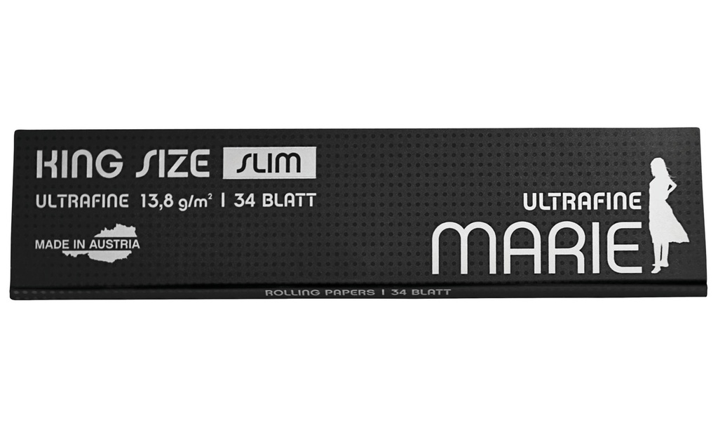 MARIE King Size slim, 34 Blatt