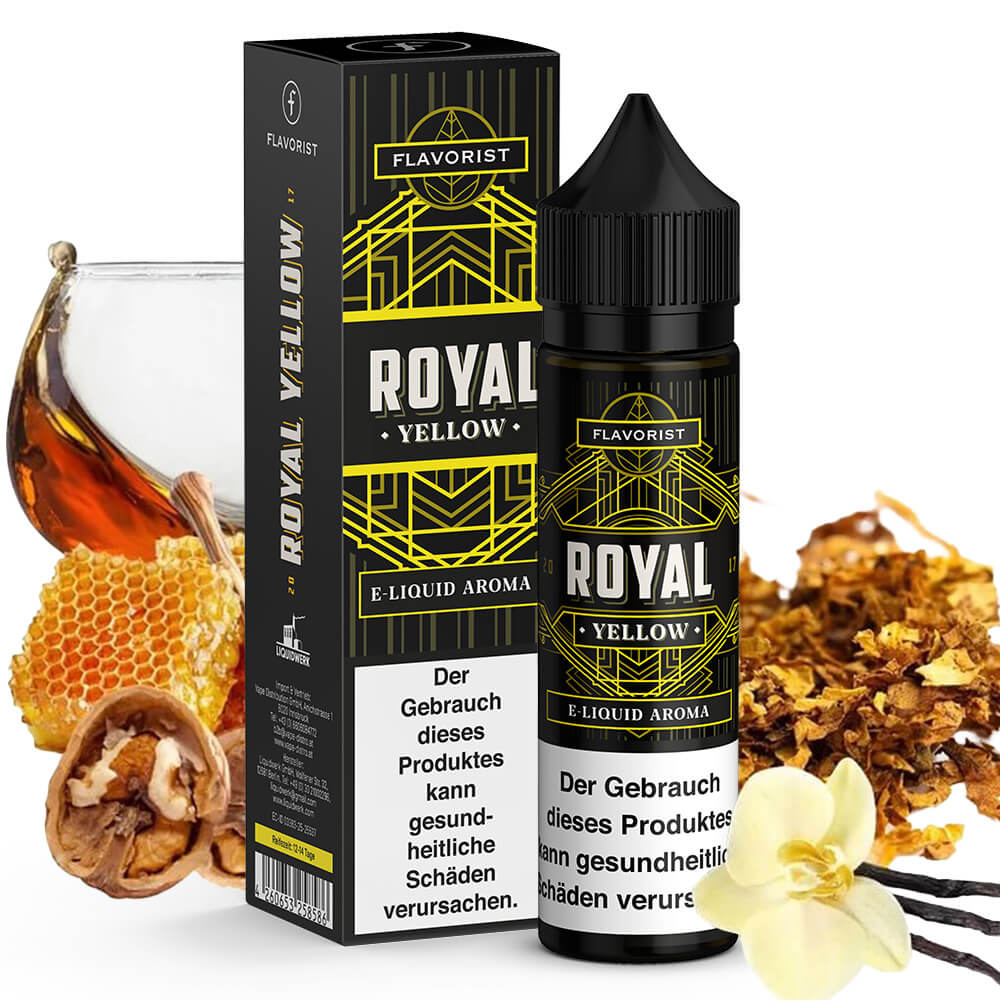 Flavorist - Tabak Royal Yellow ( Havana ) 10/60