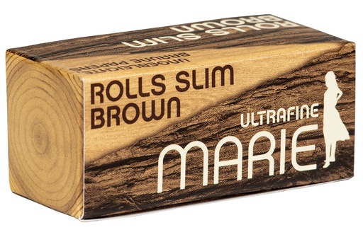 [P0016006] MARIE Rolls Slim Brown, 5 Meter