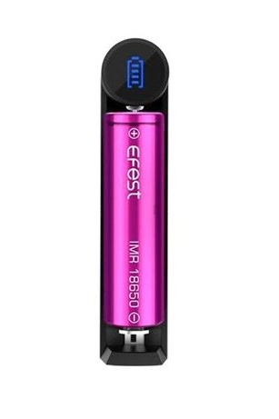 [P0024371] Efest Slim K1 1fach Akku Ladegerät