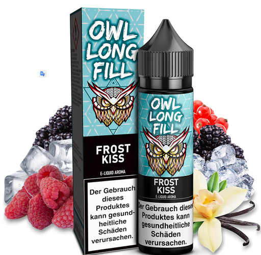 [P0024570] OWL Salt Frost Kiss (Iced Vanilla Berry) – 10ml Aroma (Longfill)