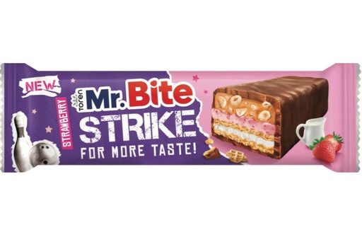 [P0024602] Mr. Bite Strike Strawberry 40g